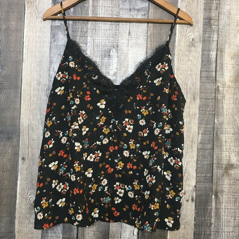 Socialite Lace Cami Blouse Cocktail Evening Floral